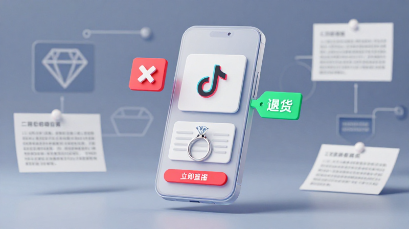 抖音买的钻石可以退吗？刚买的钻戒可以