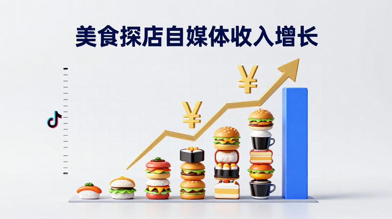 抖音美食探店自媒体收入高吗？做美食自