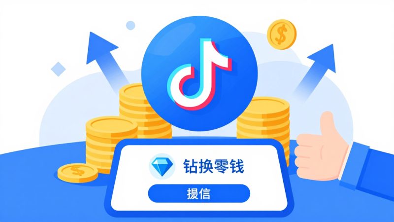 抖音钻石 钻石售卖 虚拟货币 提现方法 抖音变现 抖音钱包 钻石兑换