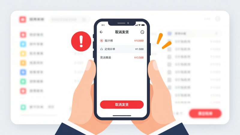 小红书商家如何取消发货？小红书店铺订