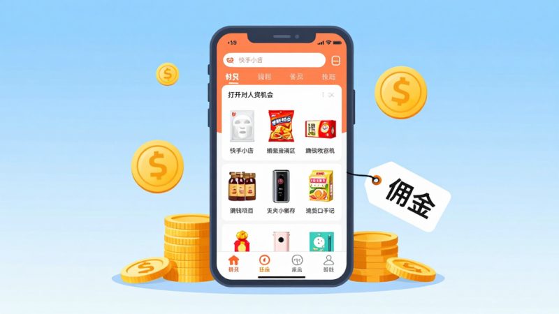 快手小店 推广商品 赚佣金 风险 规避方法 带货方式 靠谱吗