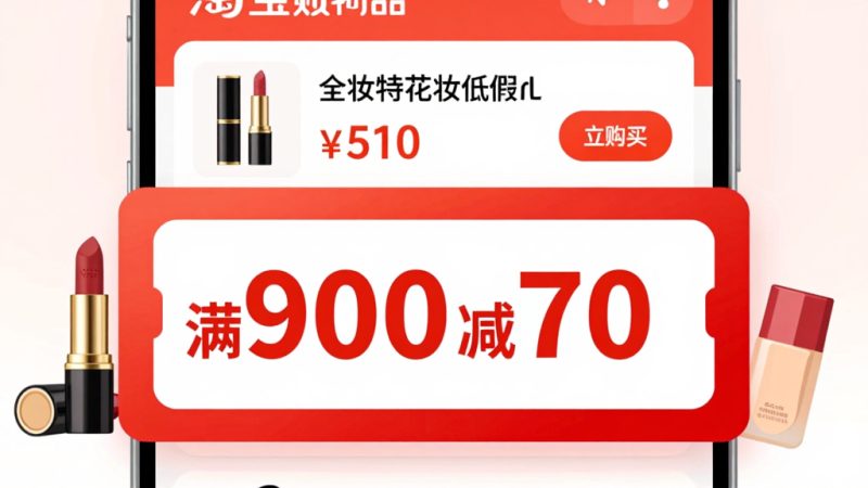 淘宝618 美妆券 88券 优惠券叠加 美妆购物 领券技巧