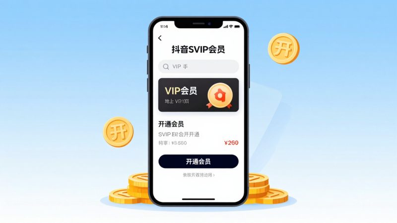 抖音怎么充svip？抖音怎么开通SVIP会员