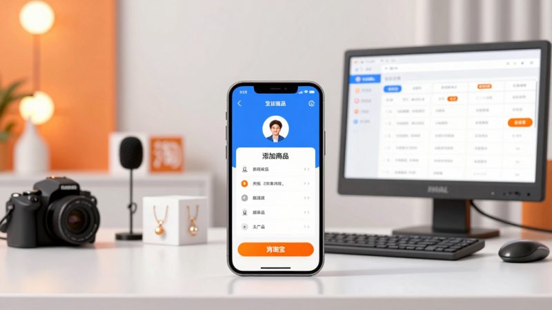 淘宝直播 直播链接 专拍链接 上架商品 直播中控台 边播边上架 商品链接制作