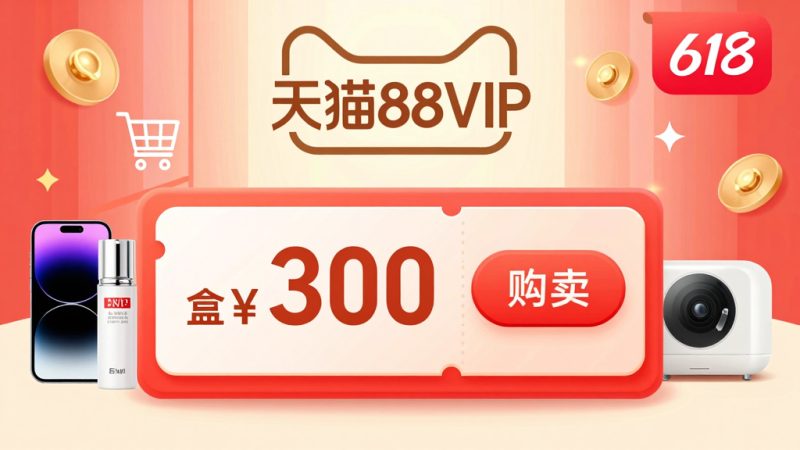 天猫618vip消费券怎么用？天猫88VIP的消费券怎么使用的