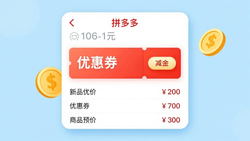 拼多多商家能看到使用优惠券吗？拼多多