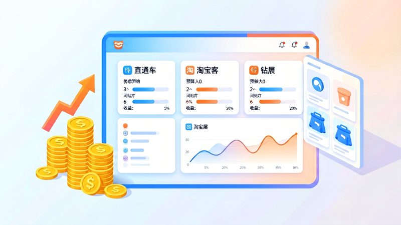 淘宝推广费用 直通车预算 淘宝客佣金 钻展投放 新手推广方法 推广预算分配
