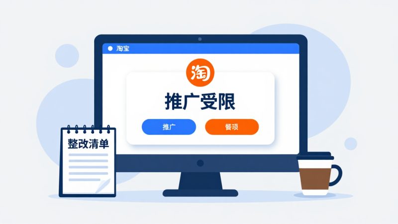 淘宝宝贝不能推广怎么办？淘宝宝贝不能