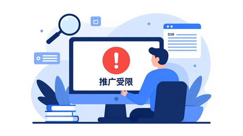 淘宝宝贝不让推广怎么办？淘宝宝贝不能做推广的原因商品推广受限能解除吗