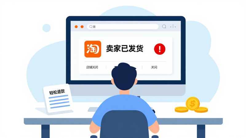 淘宝买的东西货没到店铺关闭了怎么办？