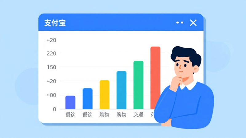 支付宝每个月的消费统计图在哪里？付临门云商宝pos里面的钱在哪里看