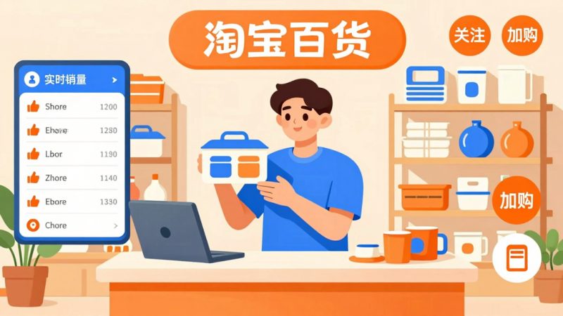 淘宝推广 百货店铺 淘宝运营 直通车 直播带货 短视频营销 淘宝客 社交媒体营销