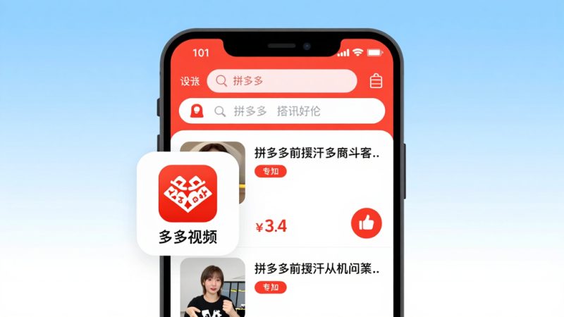 多多视频 拼多多短视频 视频制作 视频上传 视频营销 粉丝互动 热门话题 短视频带货