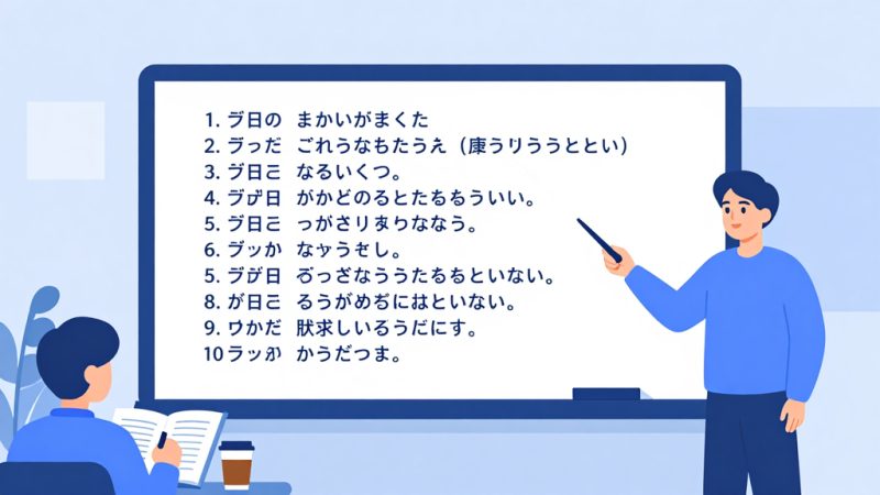 平假名片假名汉字混排看得晕？冲鸭带你无痛啃生肉
