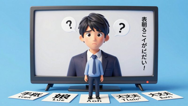 学了两年日语，汉字认识却听不懂日剧？原来汉字同形异义才是你听力的隐形杀