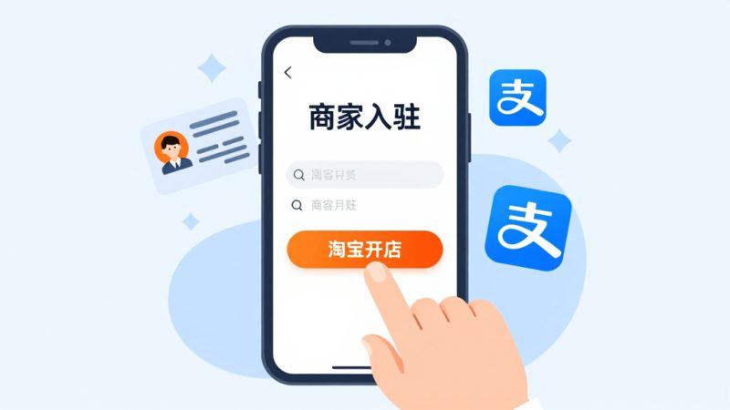 淘宝免费开店在哪个页面？怎样在淘宝上