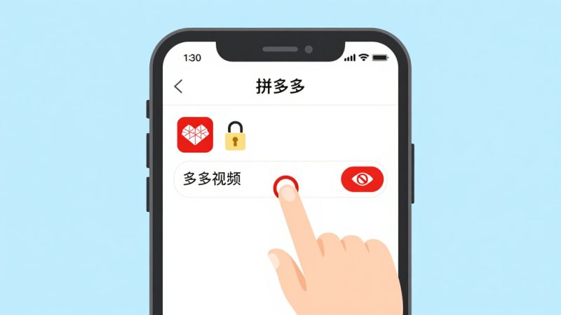 拼多多 多多视频 隐藏视频 关闭视频 隐私设置 长辈模式 消息通知