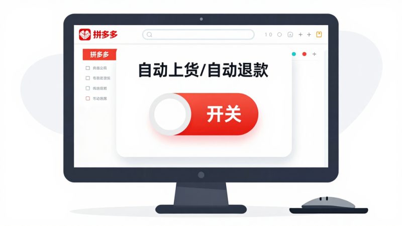 拼多多商家 关掉自动上货 不自动同意退款 拼单返现关闭 商家后台设置 售后设置 商品管理