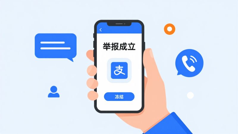 支付宝举报成立之后怎么处理？支付宝举报成立会怎样举报成立有什么用