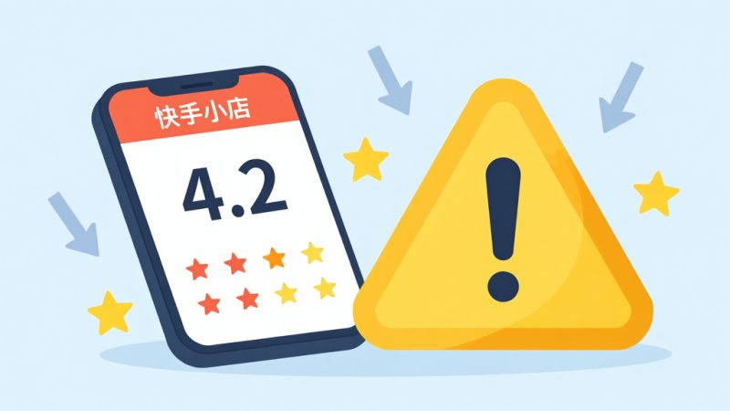 快手小店评分低有什么影响？快手小店评分低会禁播吗评分低有什么影响