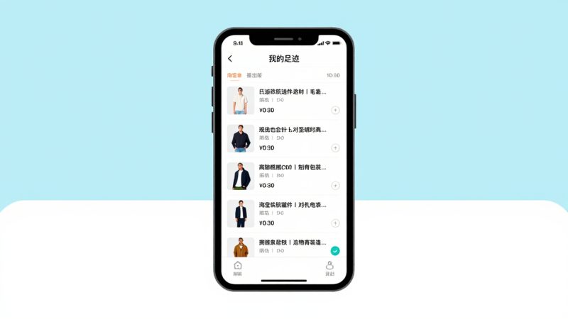 淘宝浏览足迹能看到具体时间吗？淘宝浏
