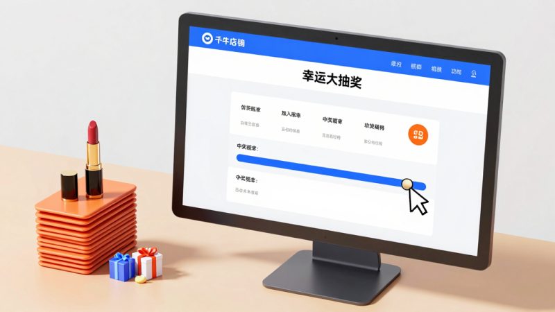 淘宝抽奖 抽奖活动设置 店铺营销 奖品设计 中奖概率 直播抽奖 活动推广
