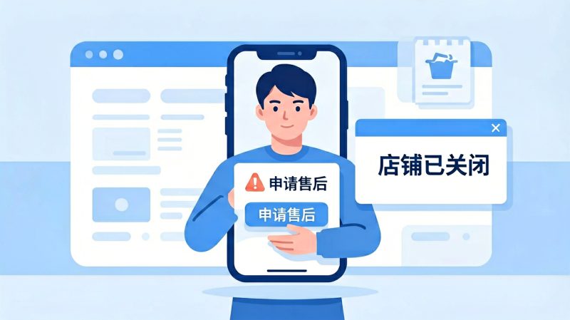 京东售后 店铺关闭 退货退款 京东客服 申请售后 维权投诉 店铺关闭售后