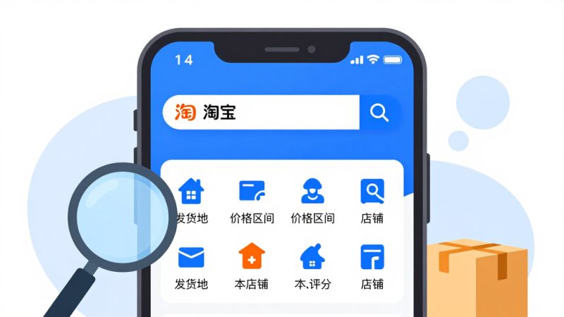 如何用淘宝搜物品店铺？淘宝怎么搜索店铺