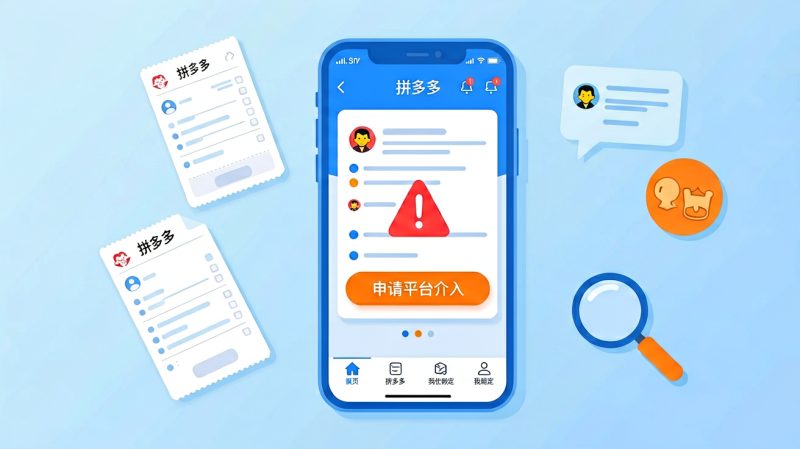 拼多多官方介入在哪里申请？拼多多售后怎么申请平台介入如何申请客服介入