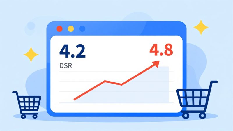 拼多多评分掉了怎么补？拼多多DSR评分多少算合格