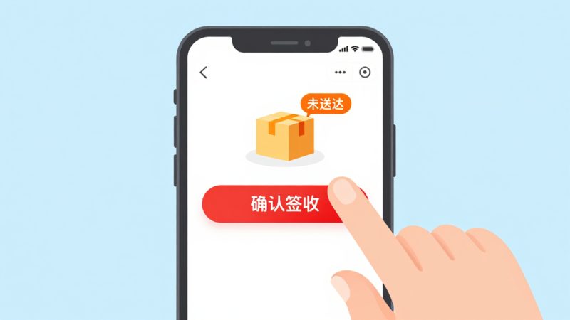 淘宝误签收 货没收到 点错已签收 退款申请 联系卖家 快递公司 售后处理