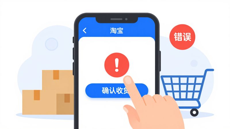 误点确认收货 淘宝误操作 确认收货错误 申请退款 联系卖家 淘宝客服 补差价方法 售后处理