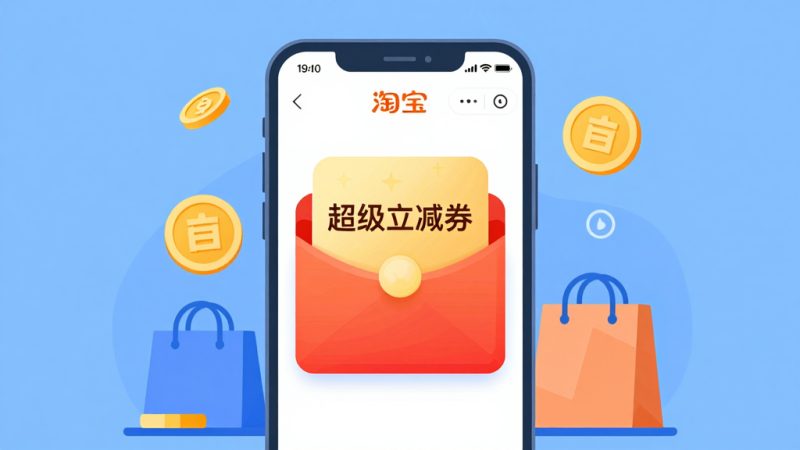 淘宝立减券 超级立减券 领取技巧 优惠券使用 省钱购物 2020红包 淘宝优惠