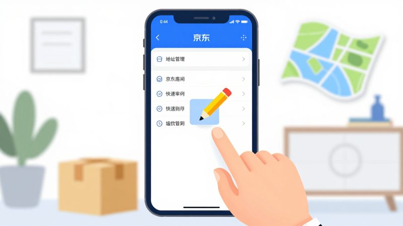 京东快递改地址怎么改收货地址？京东如