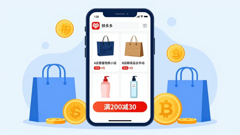 拼多多跨店满减 跨店满减操作 拼多多满减设置 跨店满减规则 拼多多购物技巧 满减优惠叠加 商家满减设置