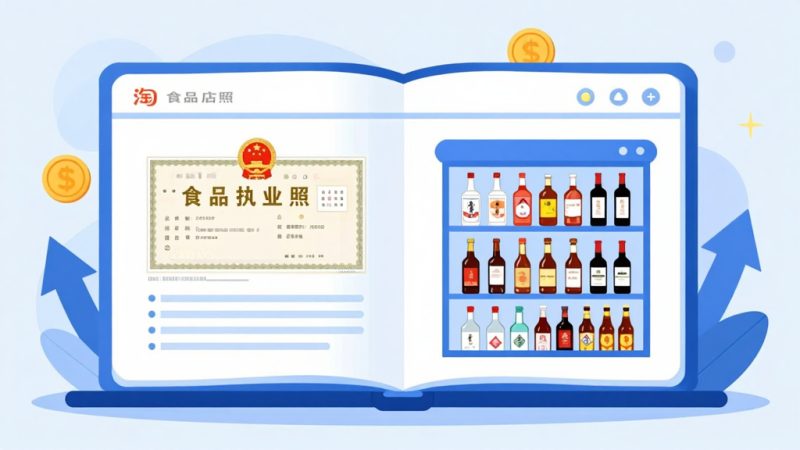 淘宝如何开店卖酒？淘宝开店卖酒需要什