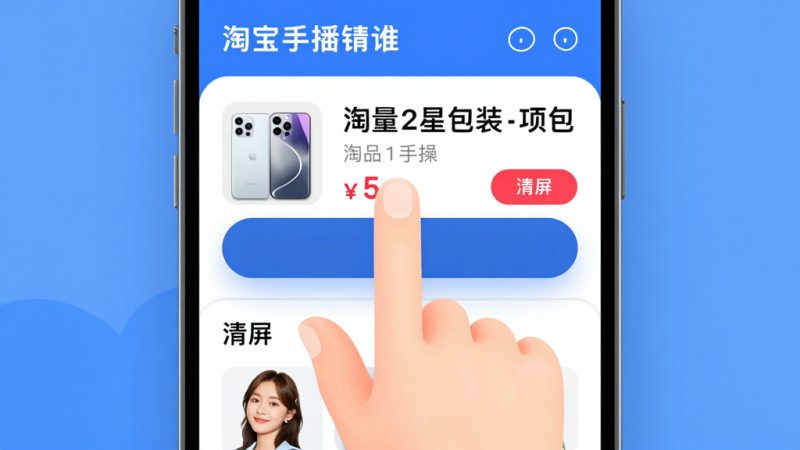 淘宝直播清屏 直播间清屏方法 清屏快捷键 淘宝直播弹幕清除 直播管理工具 手机淘宝清屏 电脑直播清屏