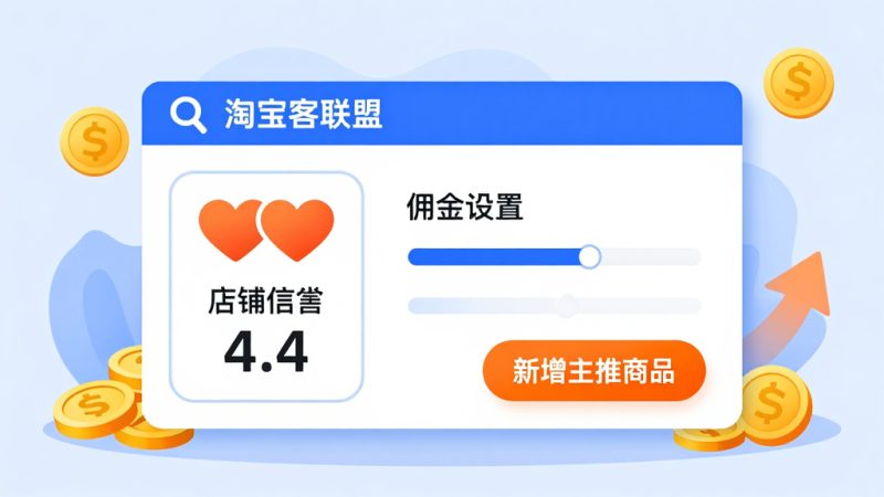 淘宝客联盟如何找店铺？淘宝卖家如何加入淘宝客