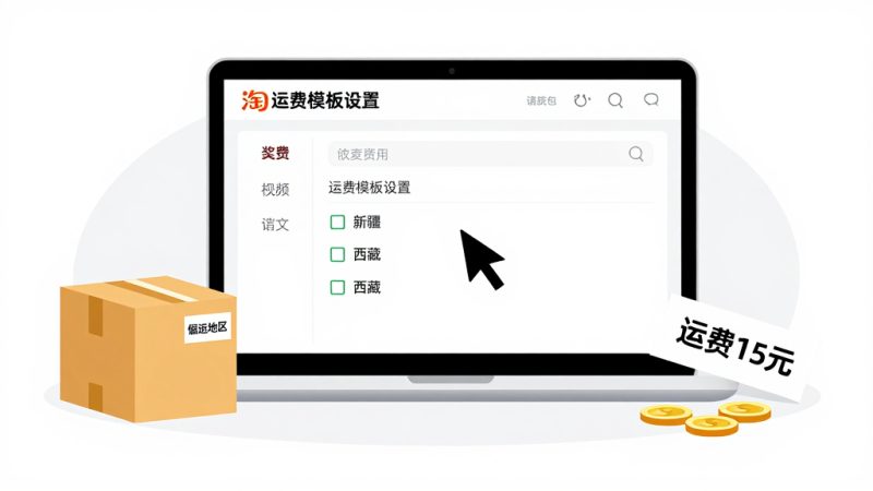 淘宝怎么设置新疆西藏不发货？淘宝卖家怎么设置新疆西藏不包邮