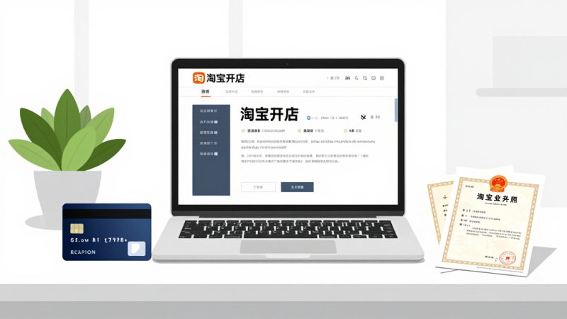 企业在淘宝开店需要什么？淘宝的企业店