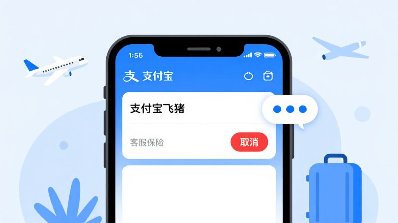 支付宝飞猪 取消保险 机票保险 飞猪退保 订单管理 保险取消步骤 飞猪客服