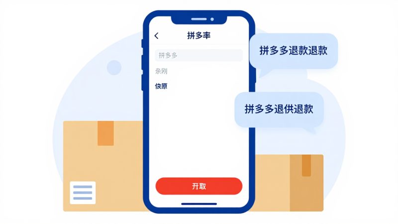 拼多多退款怎么回复？拼多多退货退款话术