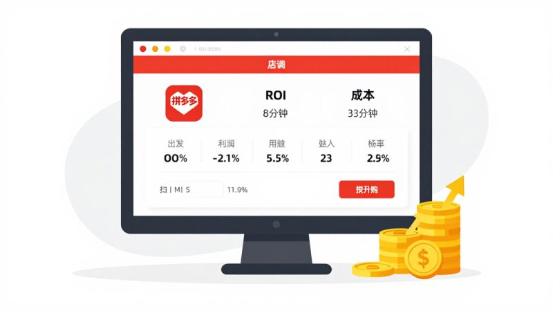 拼多多直通车怎么算利润？怎么计算拼多多投产比多少才算盈利呢