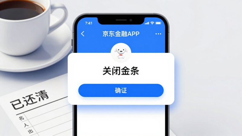 京东金条 关闭功能 京东金融 注销金条 借款关闭 金条额度 客服注销