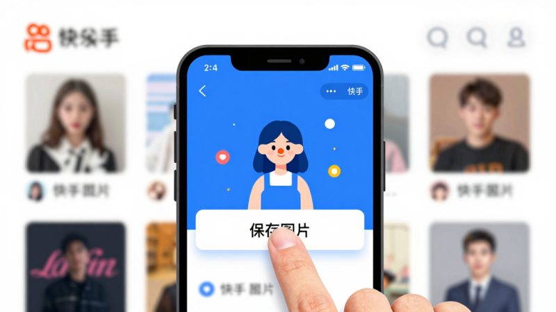 快手直播封面怎么保存到相册？快手直播怎么用相册照片做封面 用相册里的照