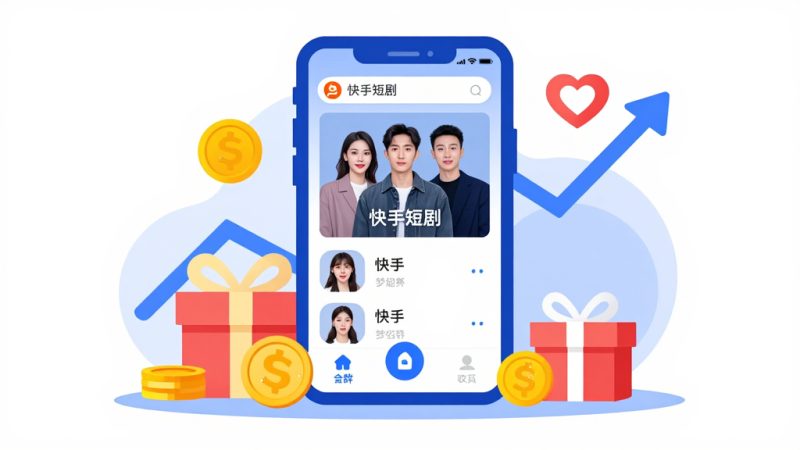 快手短剧 短剧赚钱 快手收益 短剧推广 短视频变现 短剧运营 快手打赏
