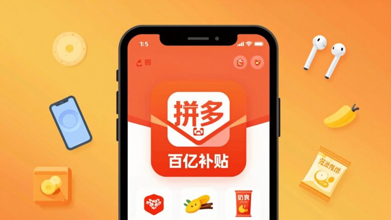 拼多多百亿补贴 官方补贴入口 补贴领取方法 百亿补贴怎么领 补贴商品 拼多多优惠券
