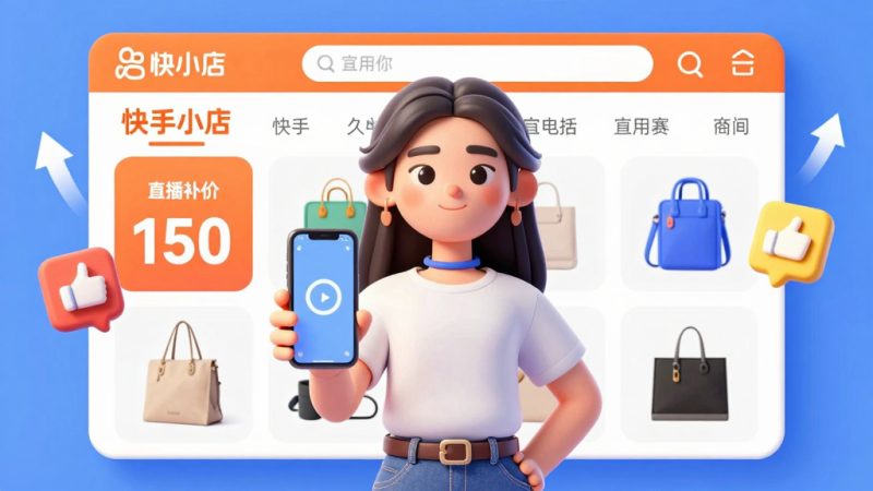 快手小店 个人店铺 达人转型 店铺认证 佣金设置 店铺关闭 主体认证 运营技巧