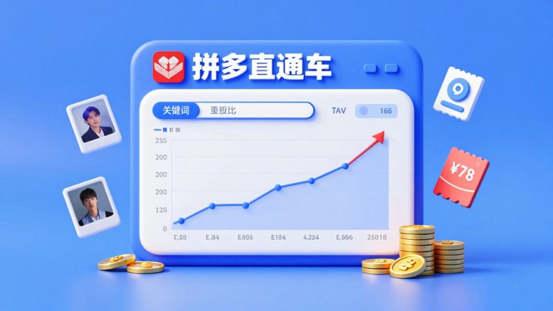 拼多多直通车投产比如何拉高？拼多多整