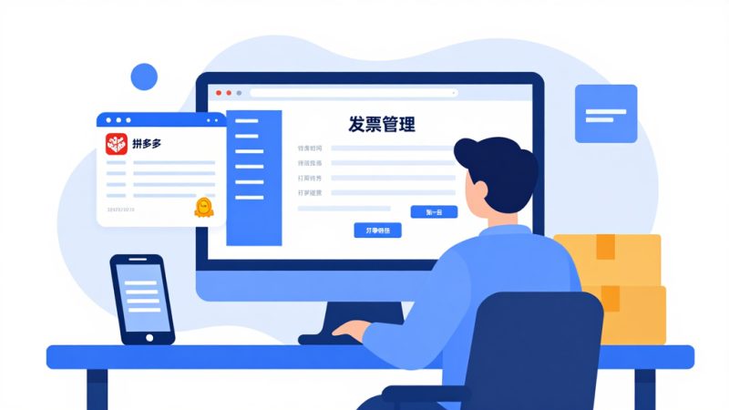 拼多多商家怎么给买家开票？拼多多商家